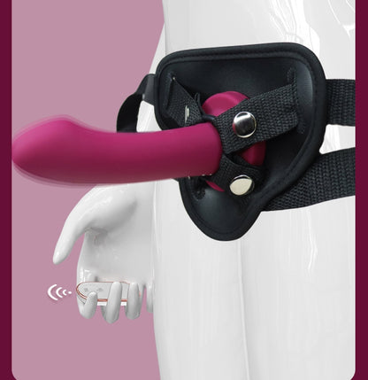 Wearable Dildo Vibrator - Premium Female Pleasure Device - Remote Control