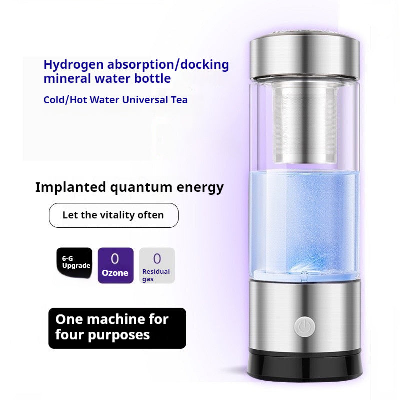 H2 Hydrogen-Rich Water Cup with Vent Holes - Perfect for Tea