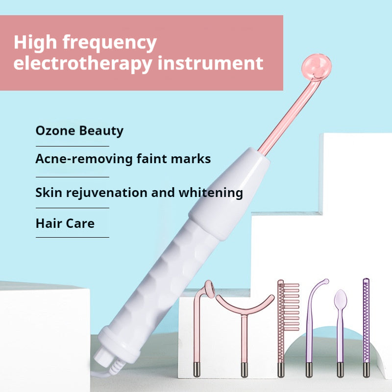 High-Frequency Ozone Acne Treatment Beauty Device Set