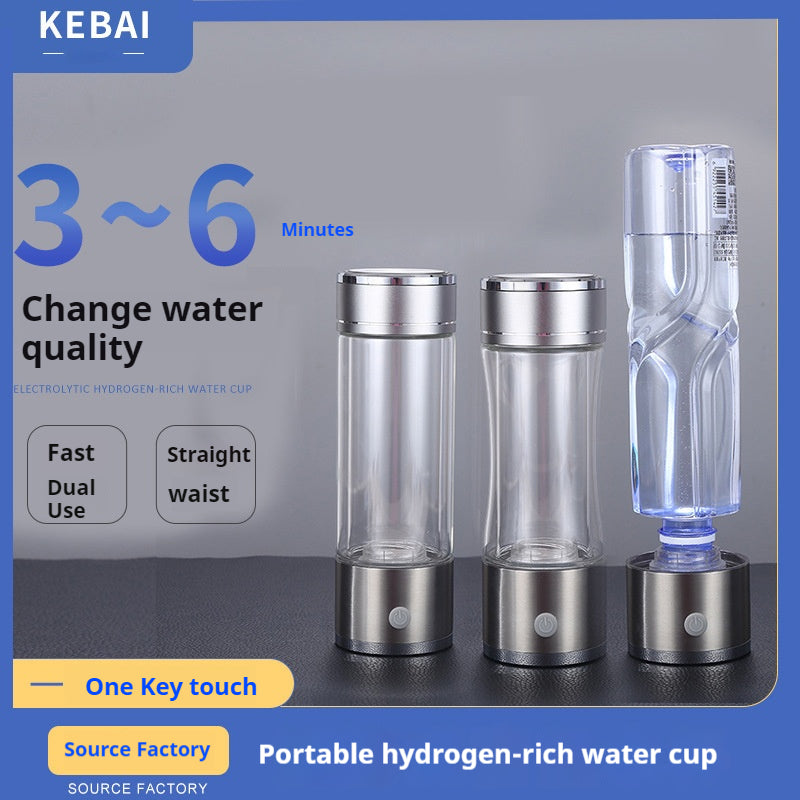Portable Hydrogen rich Water Cup Dual-use - Outdoor & Office Use
