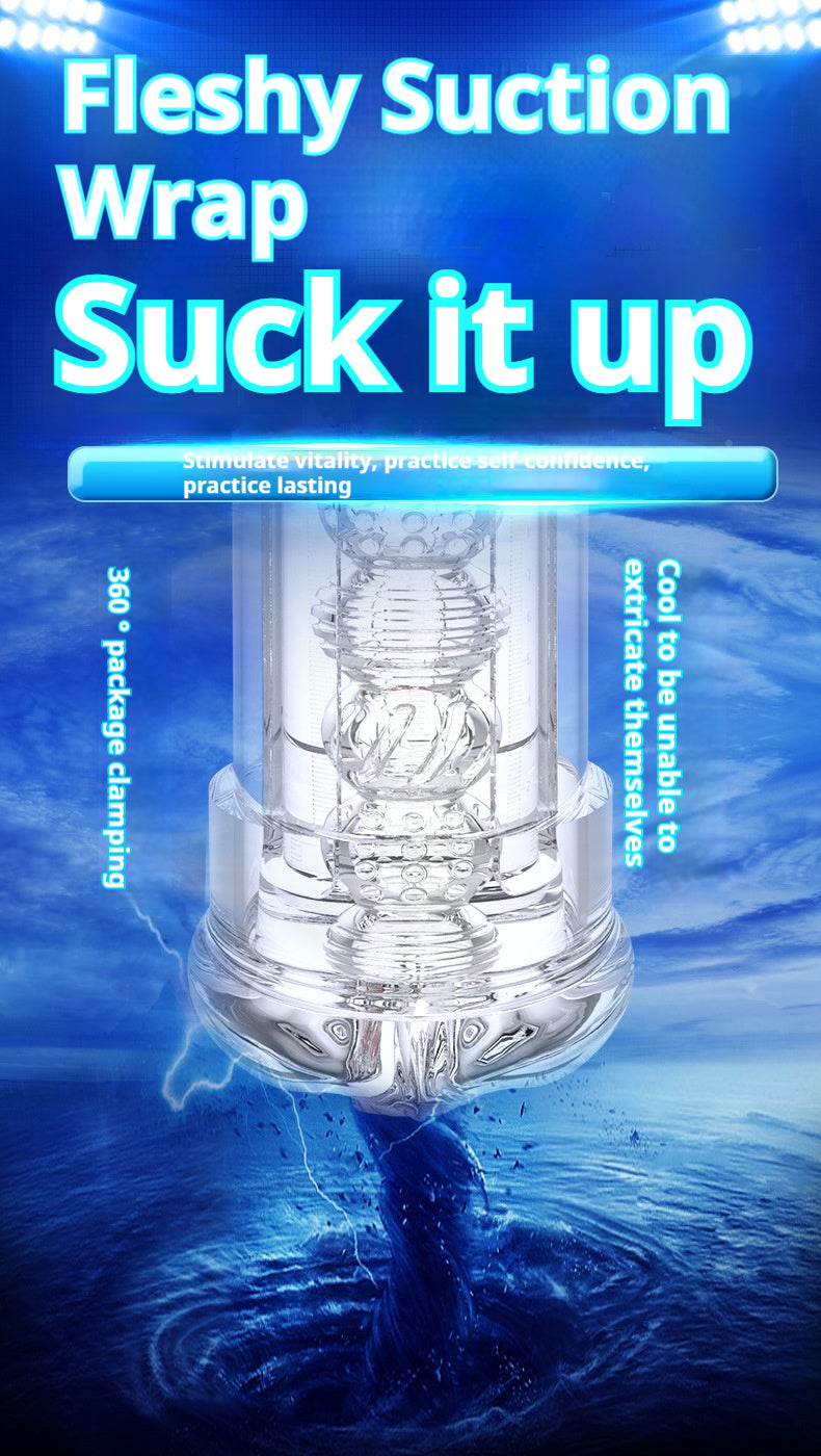 Multi-Function Male Vibrating Suction Masturbator Cup