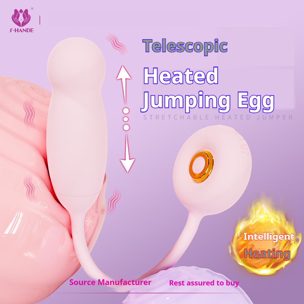 High-End Heating Thrusting Vibrating Egg Female Masturbator