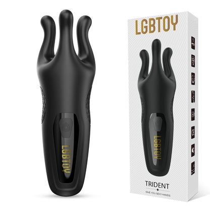 LGBTOY Balano Testicular Stimulation Vibrator - Male Penis exerciser