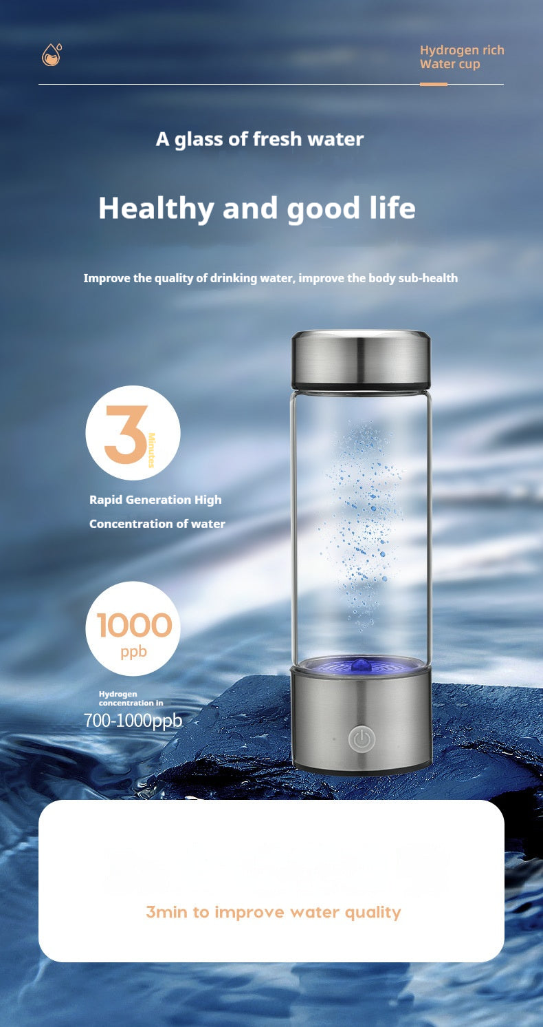 Super Saturated Hydrogen-Rich Water Cup | H2 Improve Sub-Health