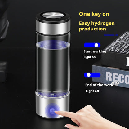 Rechargeable Electrolytic Hydrogen Water Cup | Smart & Weak Alkaline